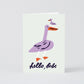 Hello Bebe Greeting Card