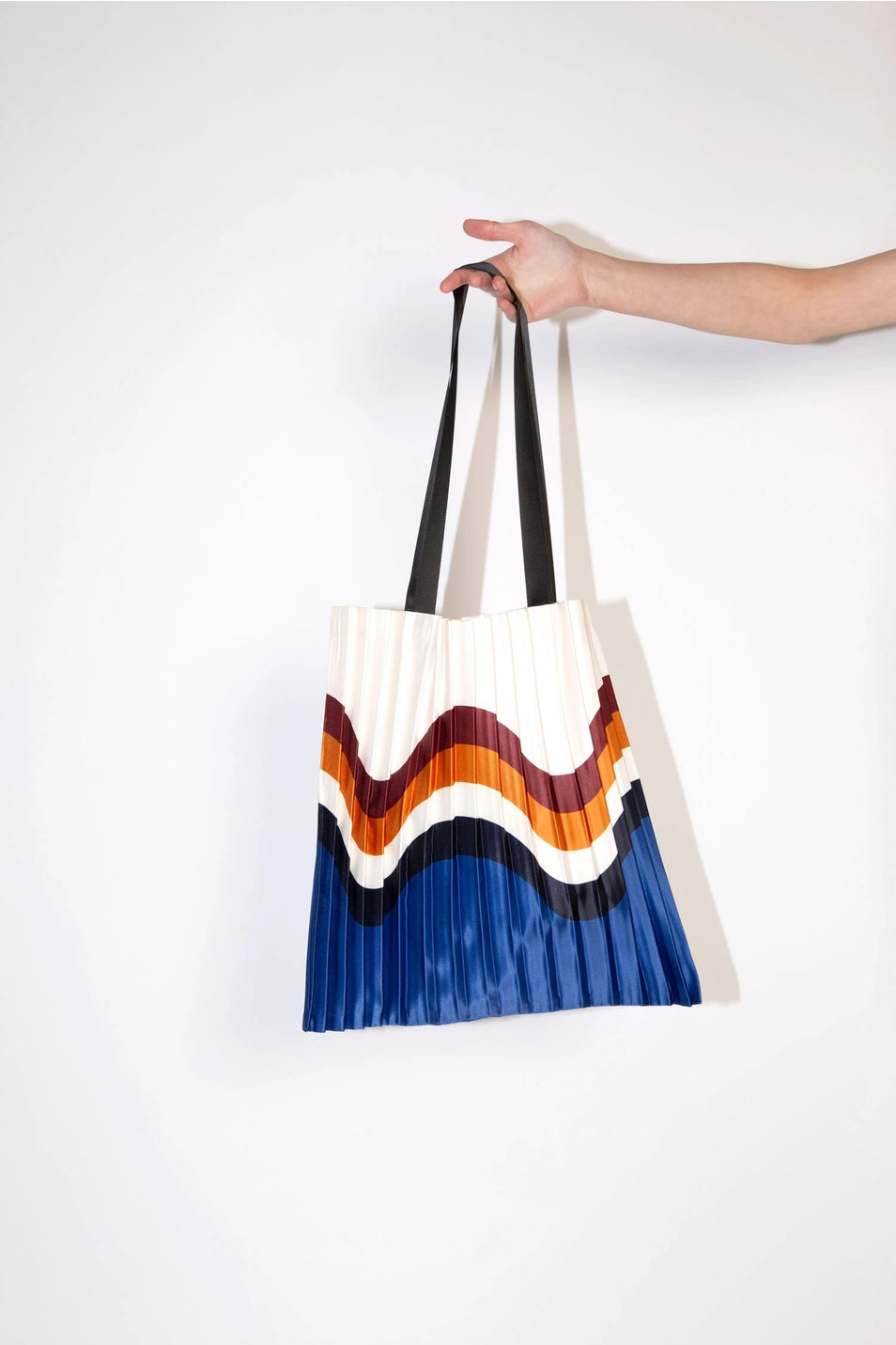 Pleated Tote Bag - The Amalfi