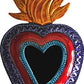 Colored Ex-Voto Heart Mirror