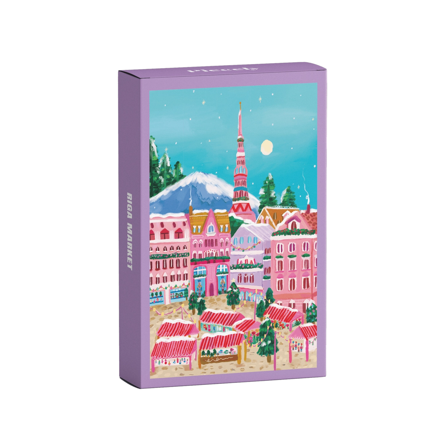 Riga Market Mini-Puzzle - 99 Pieces