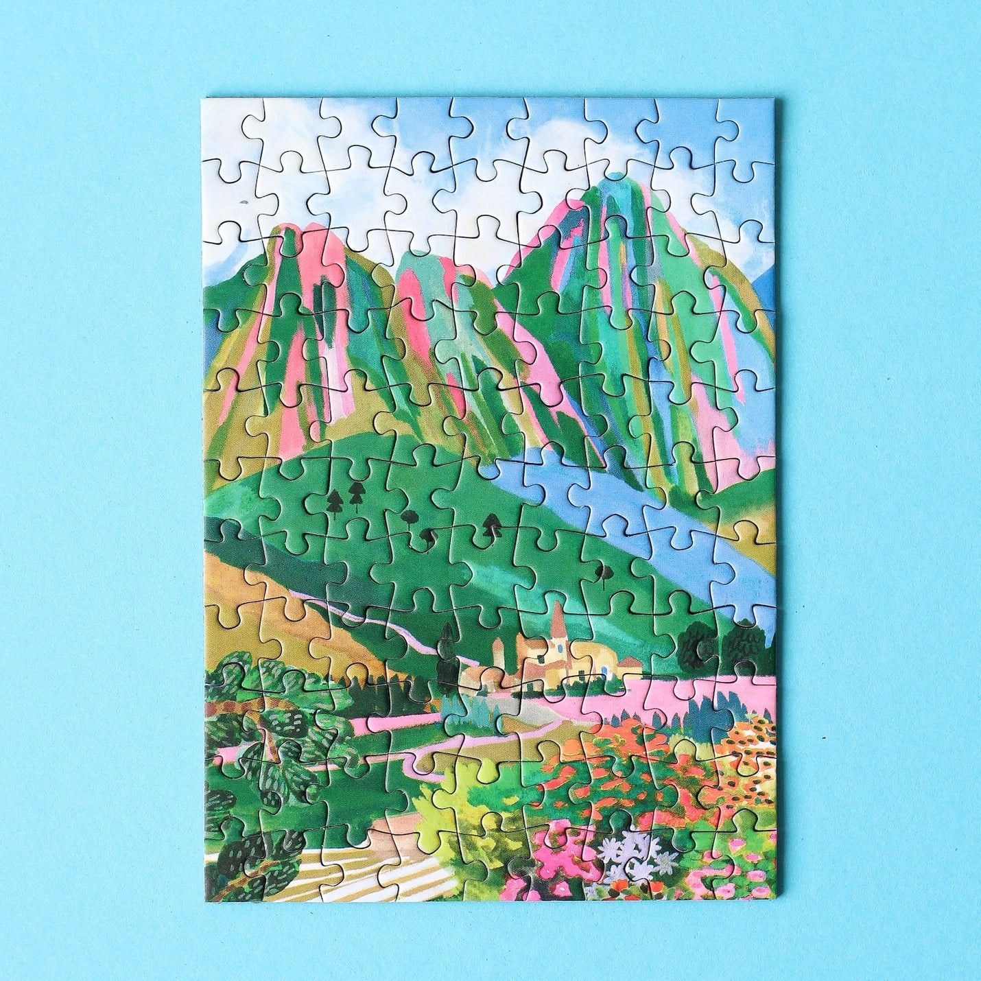 The Dolomites Mini-Puzzle - 99 Pieces