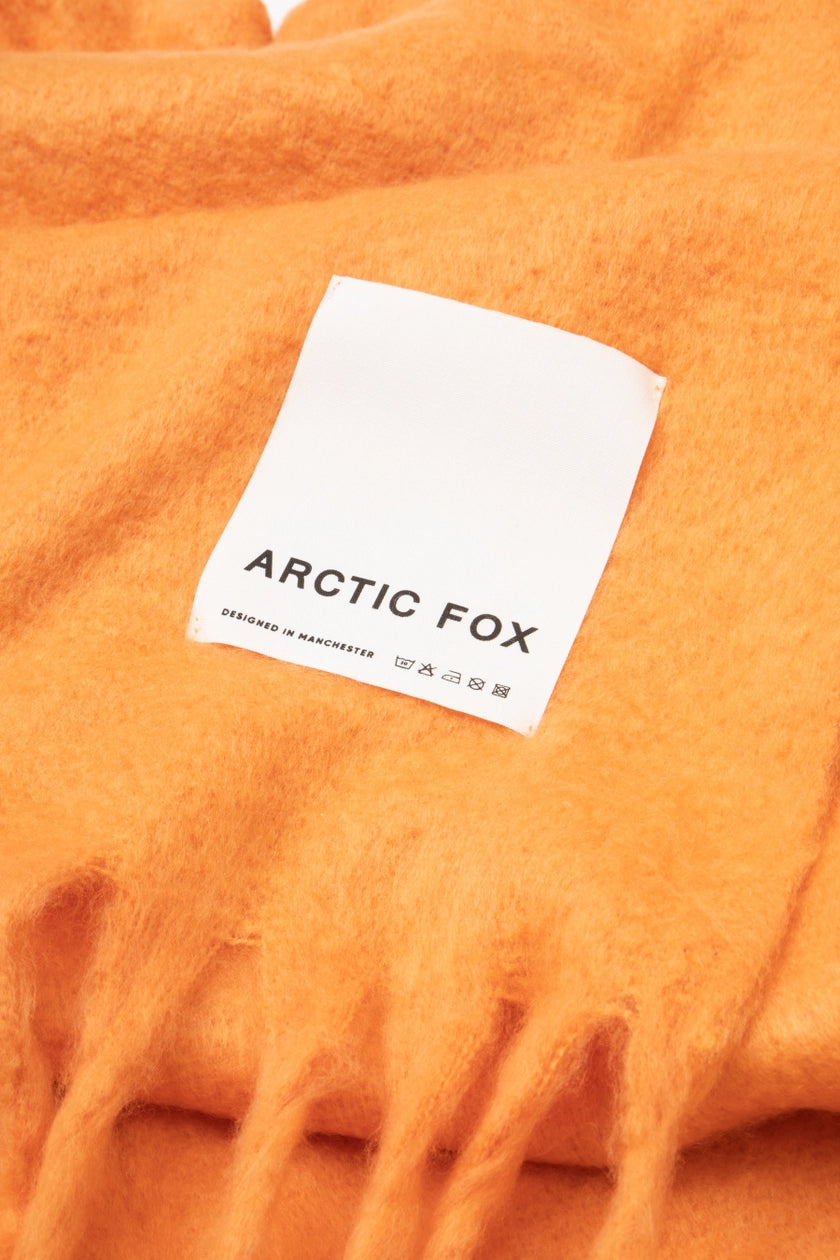 The Reykjavik Throw - 100% Recycled - Apricot