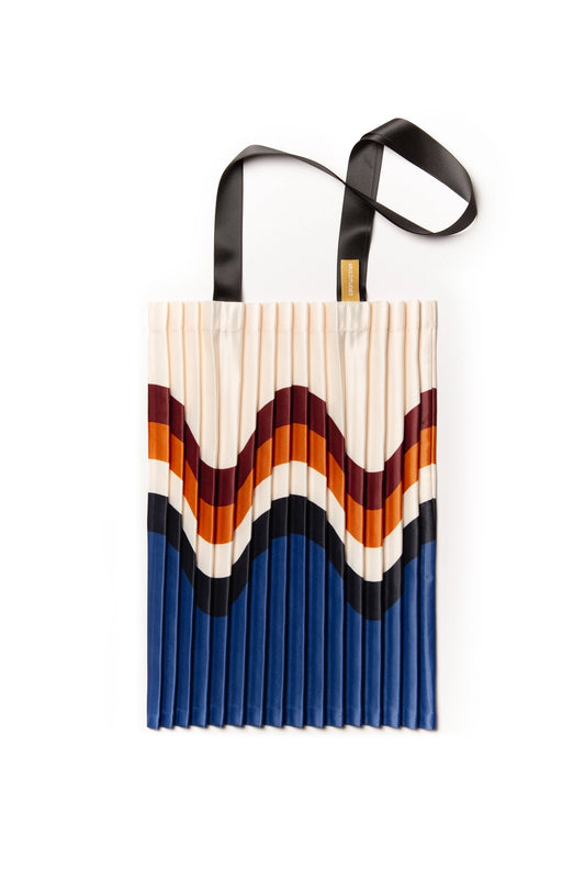 Pleated Tote Bag - The Amalfi