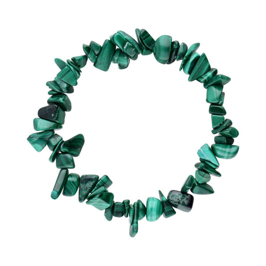 Malachite Chip Bracelet