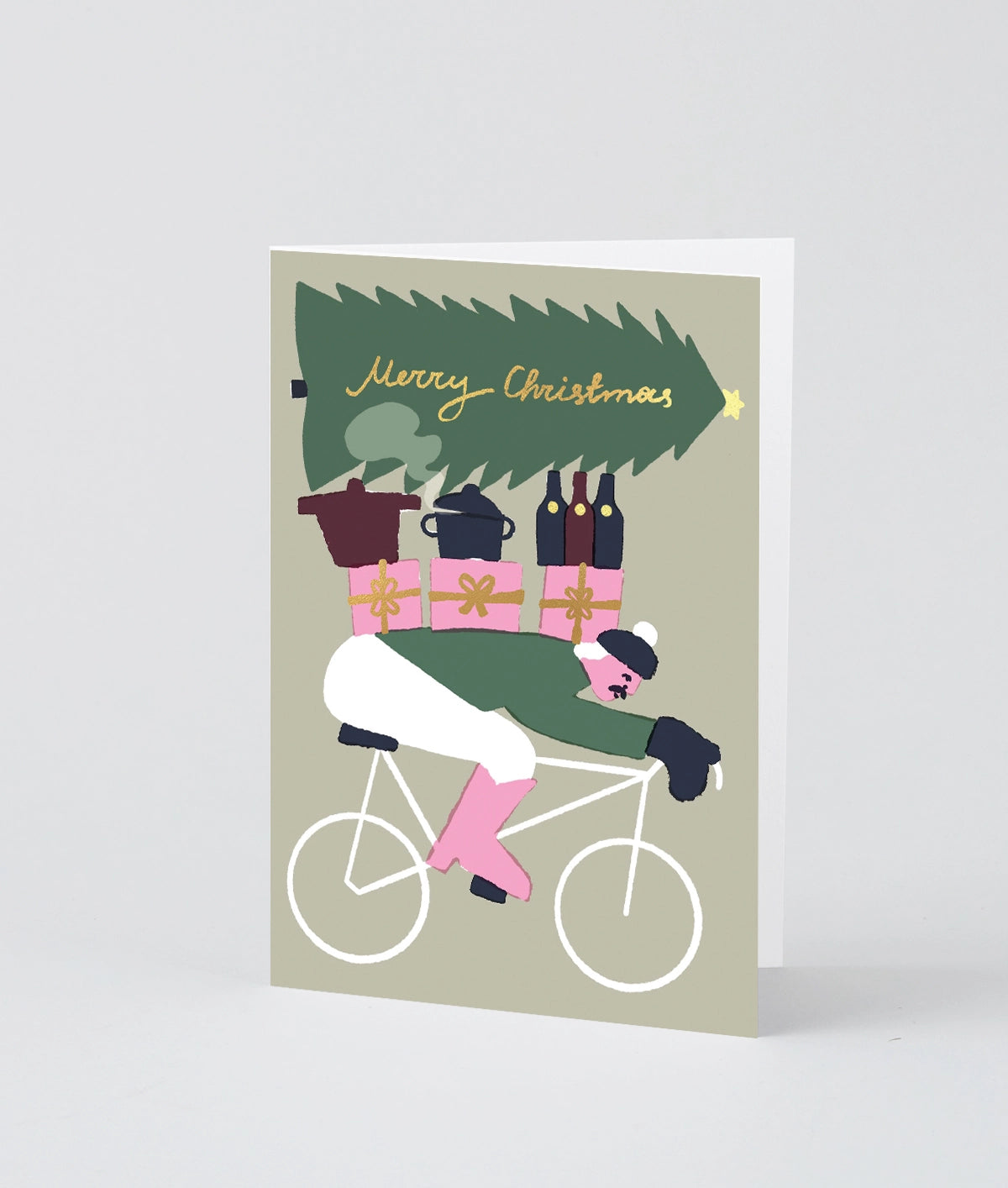 Merry Christmas Biker Card