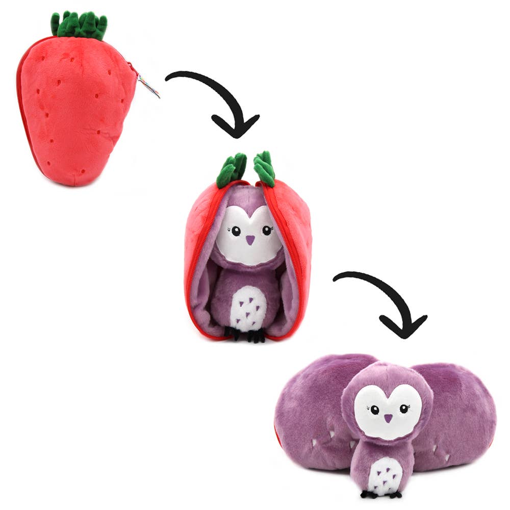 Strawberry Owl Toy