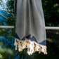 The "Kestane"Hamam Towel - Navy