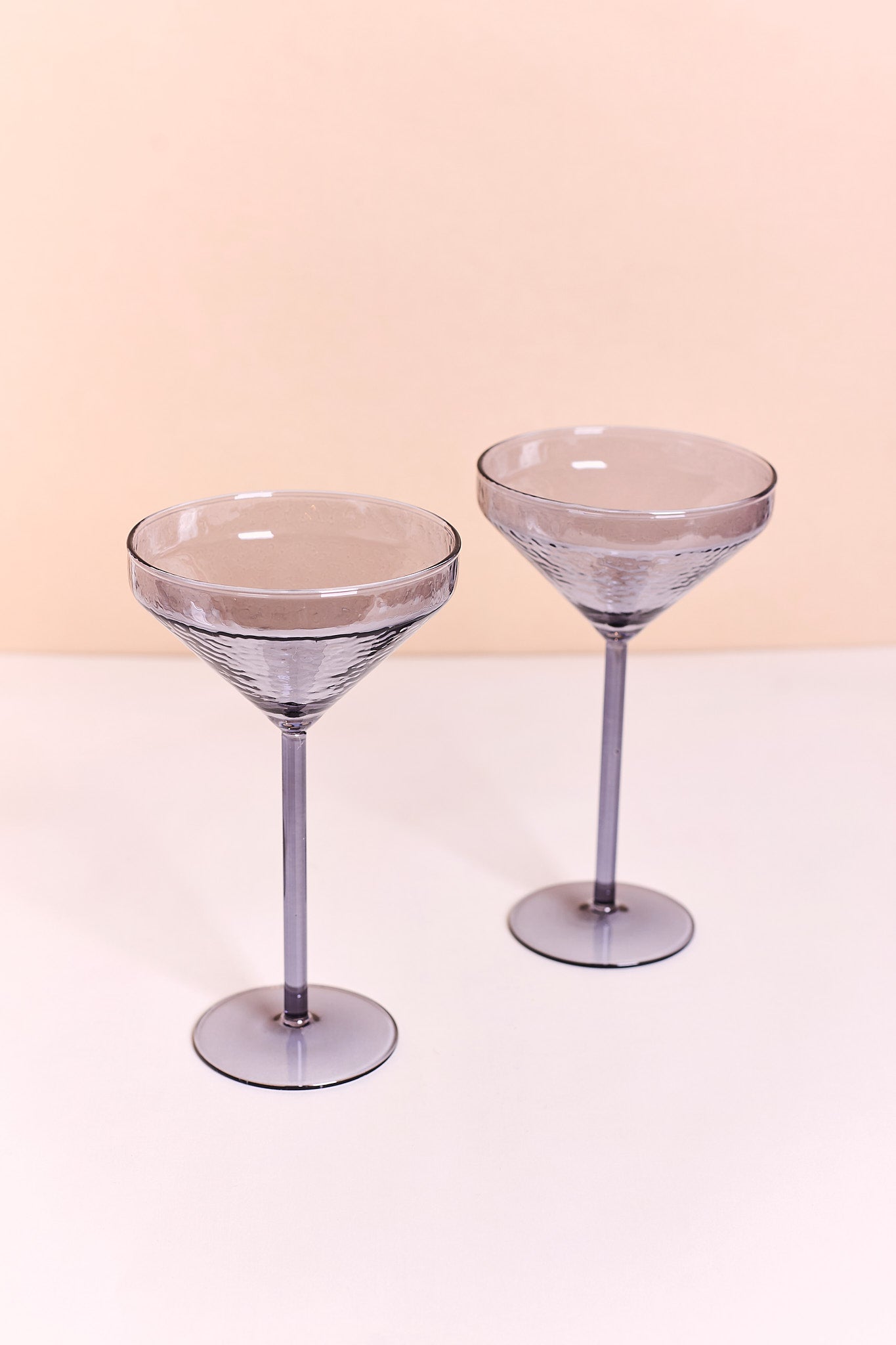 Martini Glass - Grey Set of 2