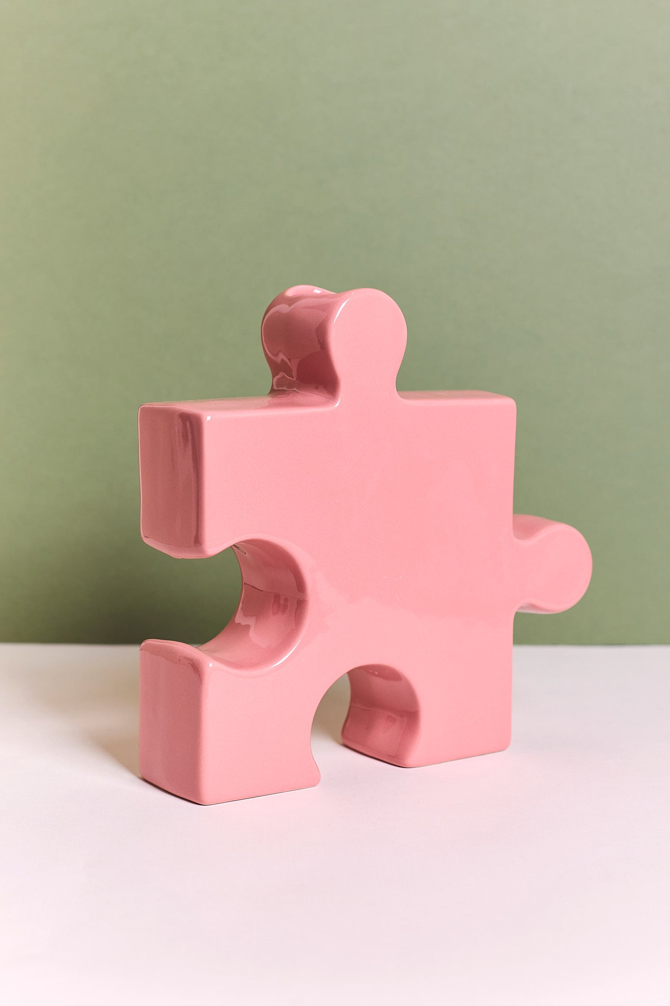 Pink Puzzle Vase