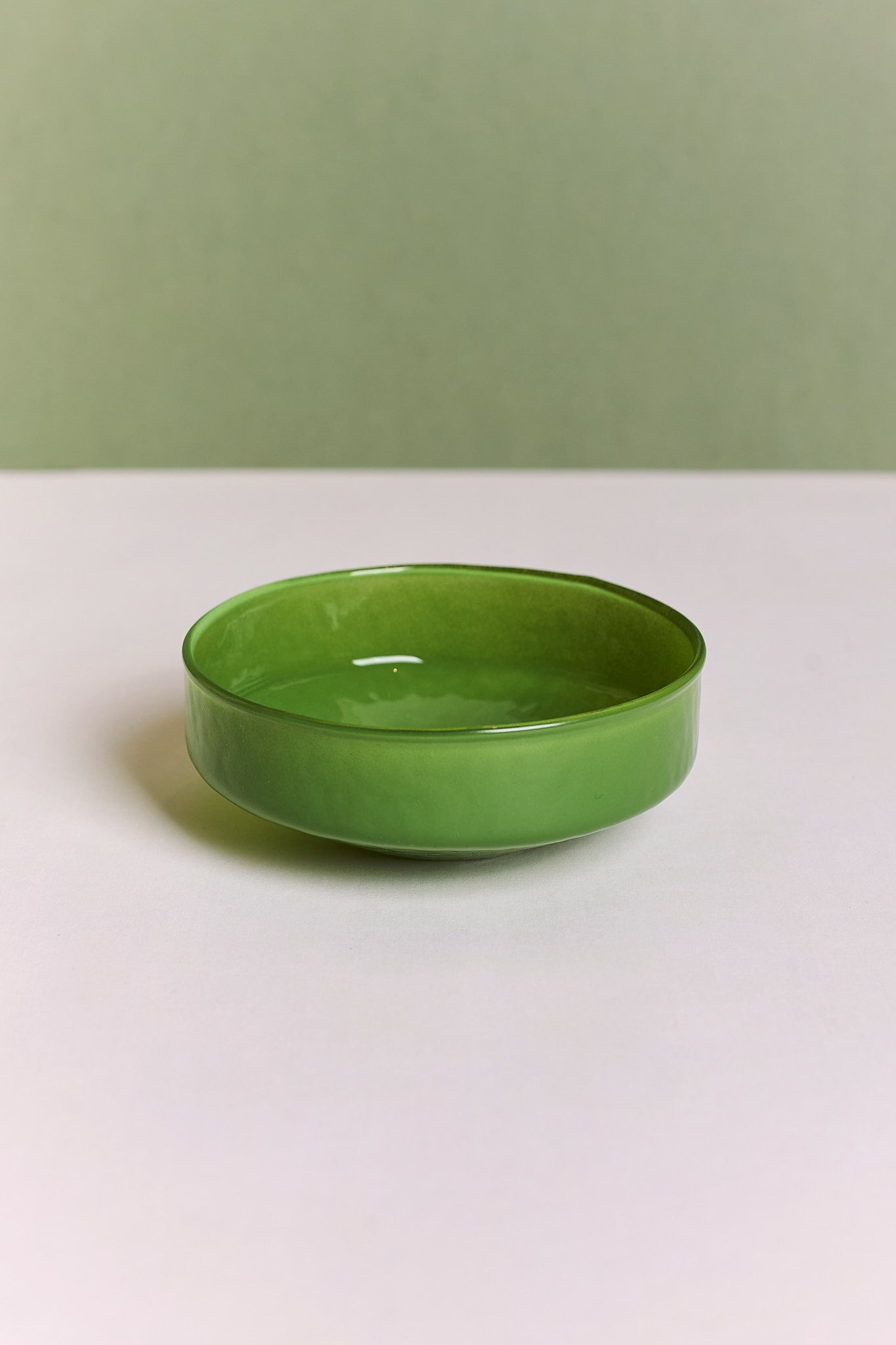 Glass Claude Bowls - Green Set of 4