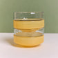 Glass Claude Bowls - Blue and Yellow Set of 4