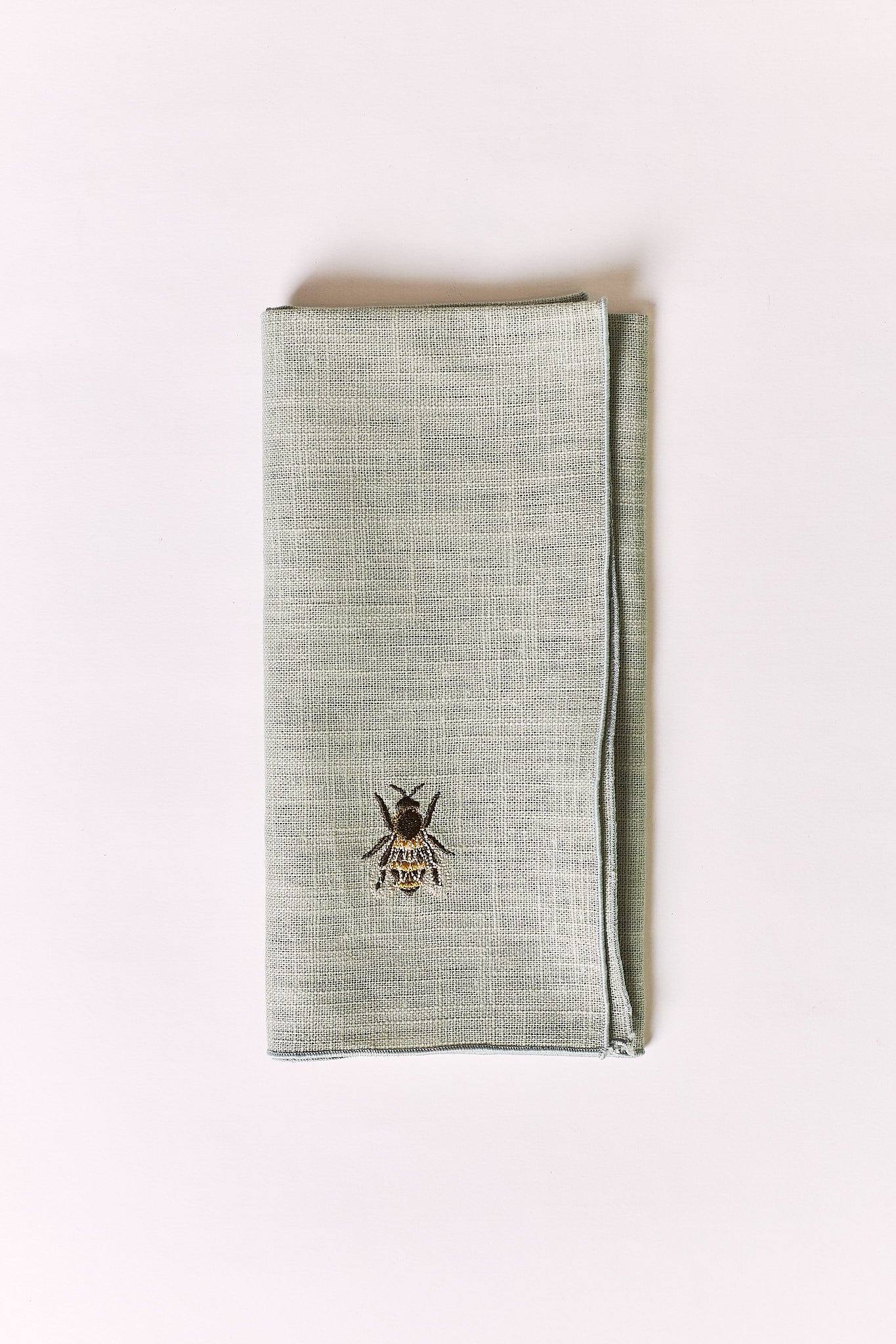 Pure Linen Embroidered Napkin