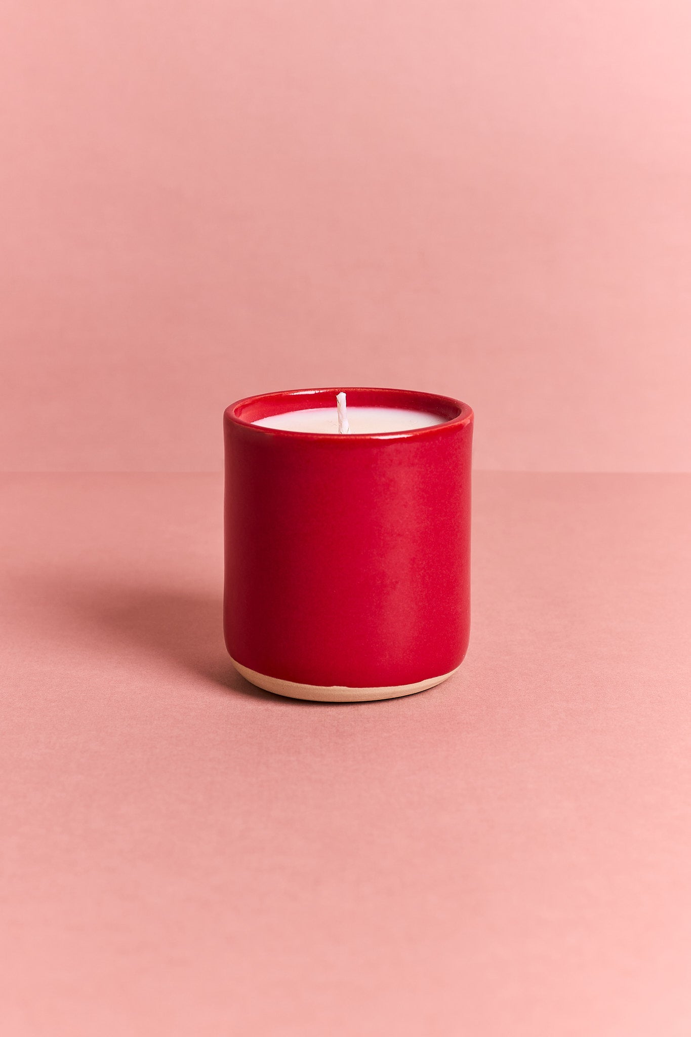 Ruby Red Ceramic Candle - Limited Edition