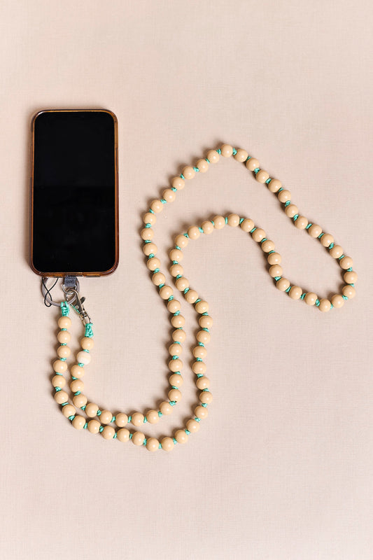 Handmade Phone Chains - Mint Beach