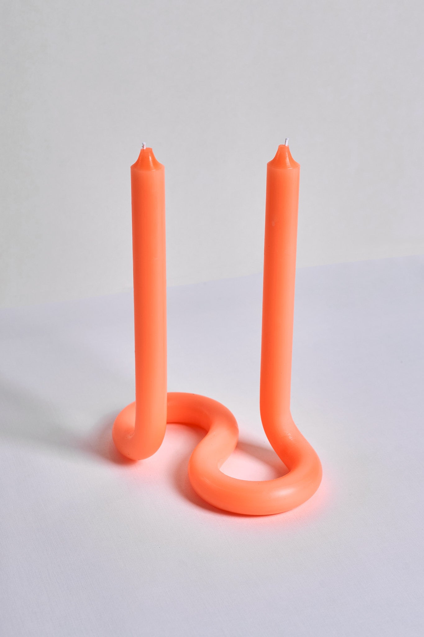 Twist Candle Sticks by Lex Pott - Orange