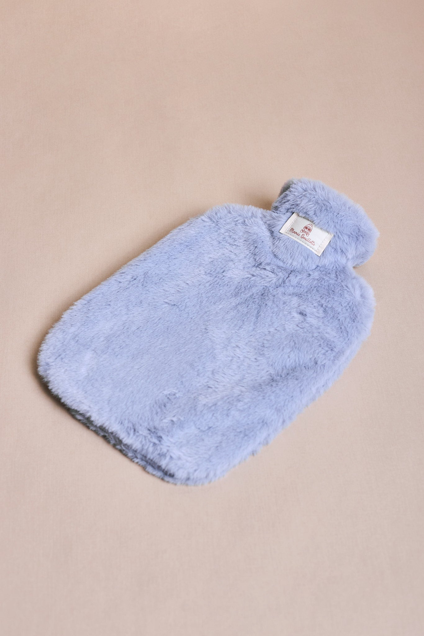 Furry Hot Water Bottle - Grey