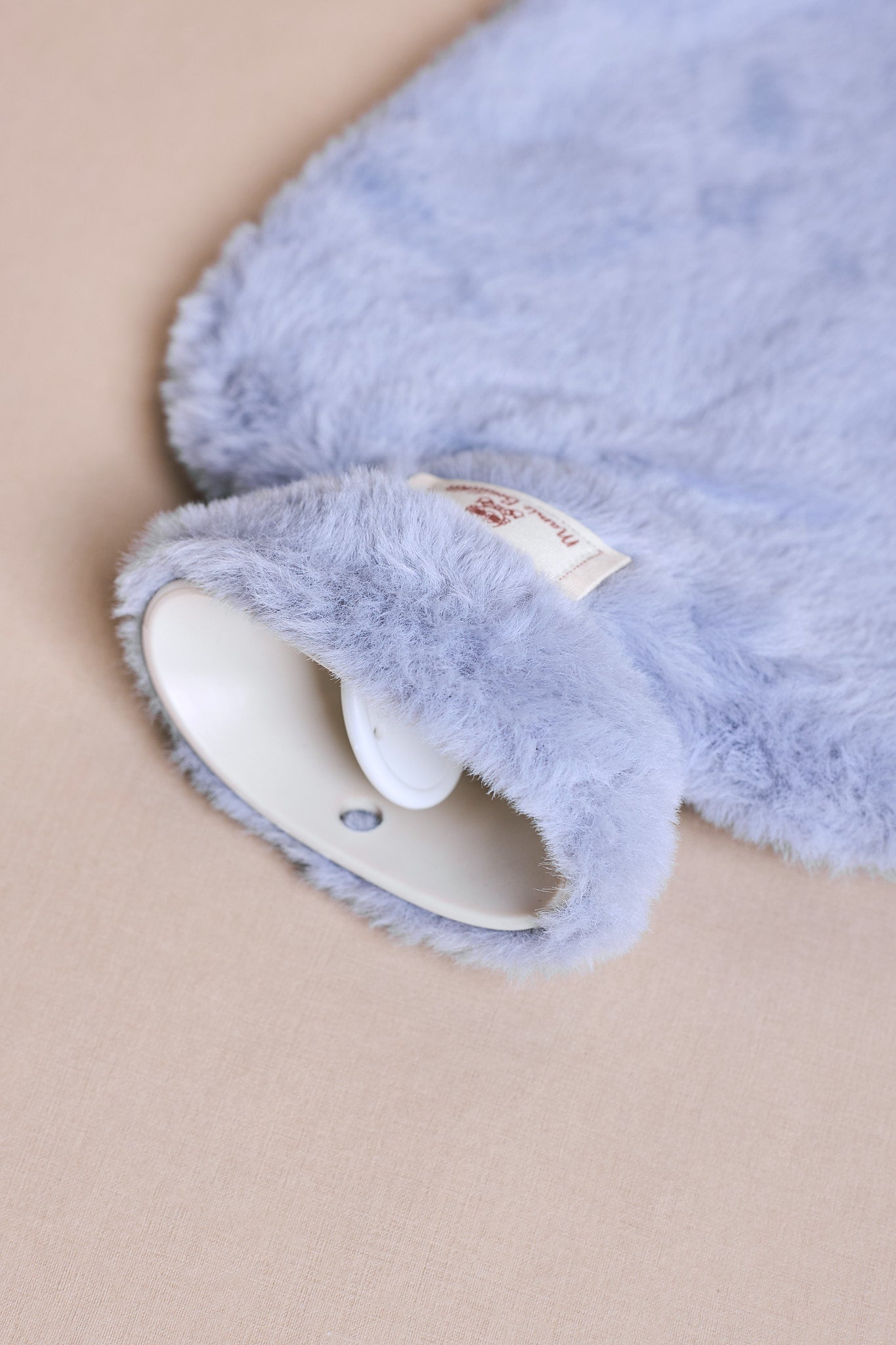 Furry Hot Water Bottle - Grey