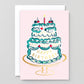 Happy Birthday Cake - Greeting Card