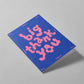 Big Thank You Embossed Card