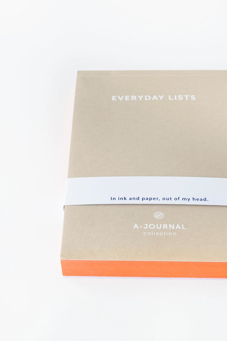 Everyday Lists Notepad - Beige