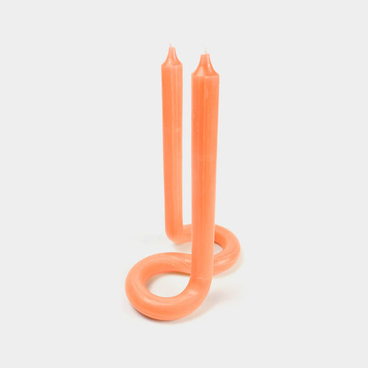 Twist Candle Sticks by Lex Pott - Orange