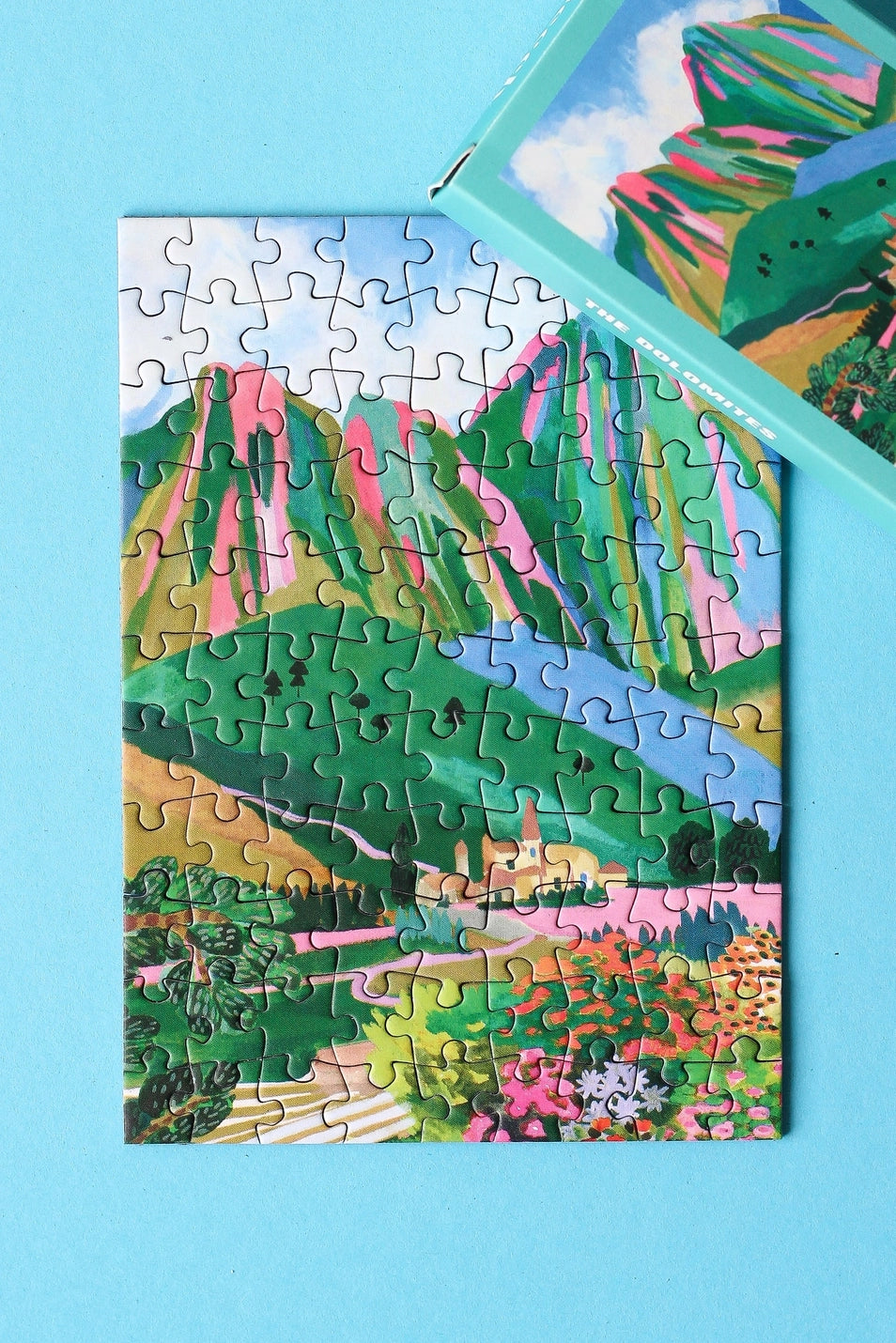 The Dolomites Mini-Puzzle - 99 Pieces