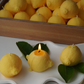 Lemon Candle - Handpainted