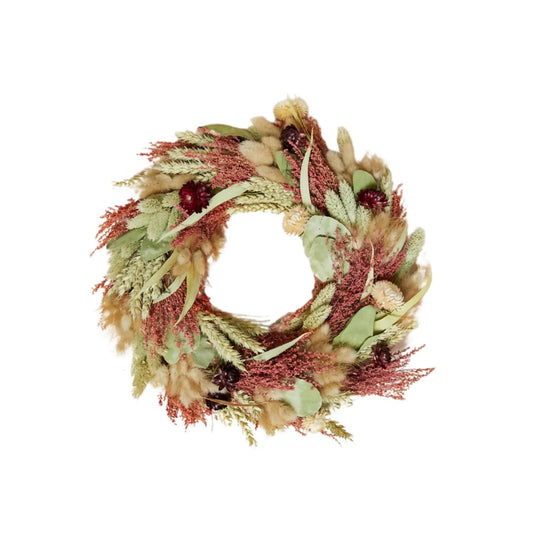 Dried Floral Wreath - Multi